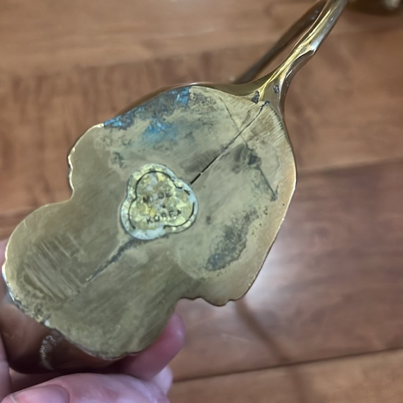 Pair of MCM brass cats - Picture 4 of 5